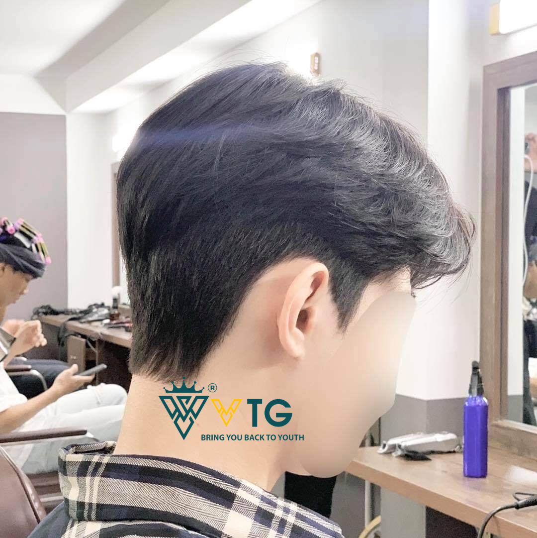 Cách ép side tóc nam tại nhà bằng thuốc ép side
