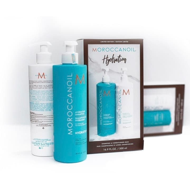 Cặp dầu gội xả Moroccanoil Hydration 500ML