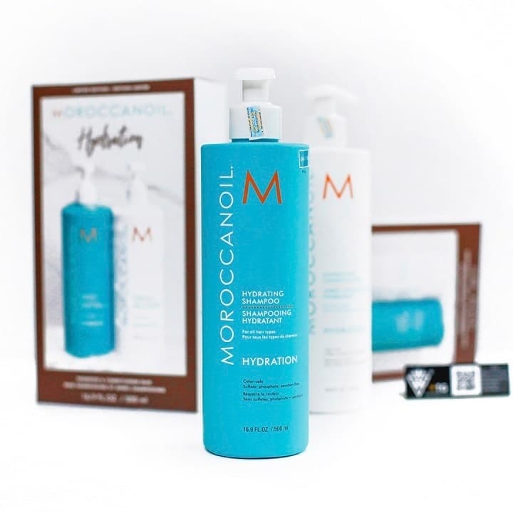 Cặp dầu gội xả Moroccanoil Hydration 500ML