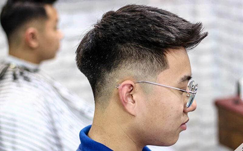 Top kiểu tóc layer nam mặt tròn thu hút