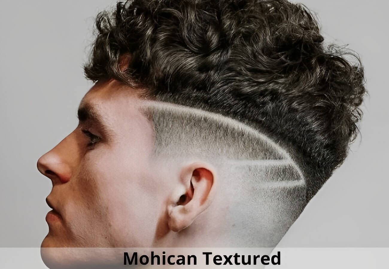 TOP kiểu tóc Mohican Textured sành điệu, cá tính 2024