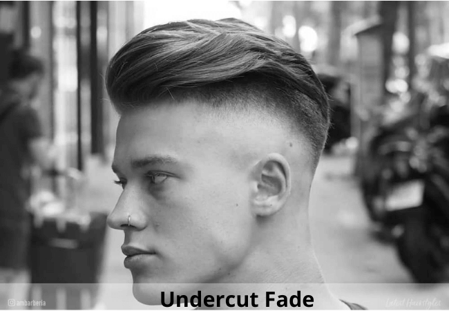 Kiểu tóc Undercut cắt Fade nam tính