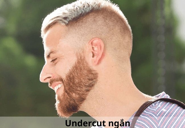 Kiểu tóc Undercut ngắn thời thượng cho nam