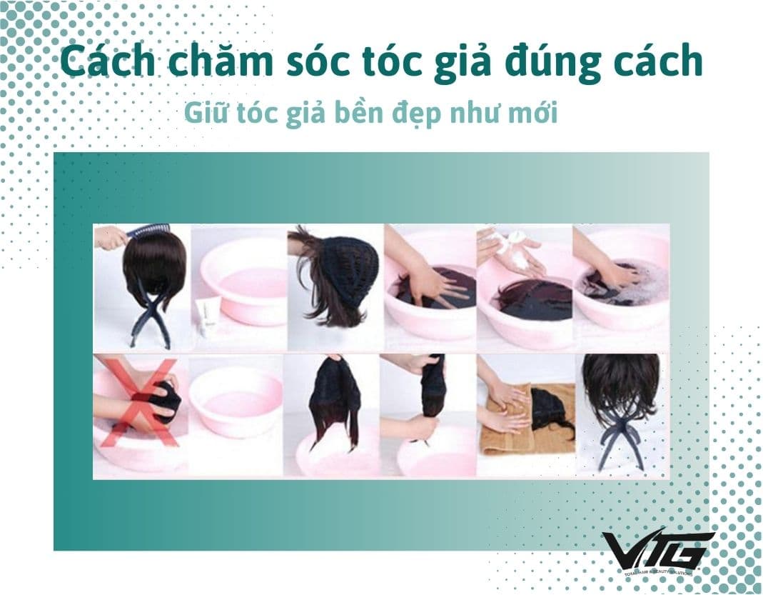 Cách Chăm Sóc Tóc Giả Và Bảo Quản Tại Nhà Đúng Cách