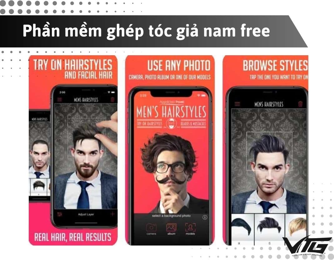 TOP 9 Phần Mềm Ghép Tóc Giả Nam Vào Khuôn Mặt, Miễn Phí, Thật Nhất Hiện Nay