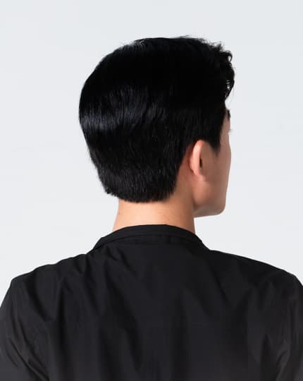 Tóc giả nam siêu da đầu cho tóc hói làm từ tóc thật
