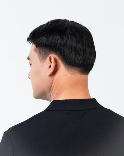 Tóc giả nam Short Quiff cho tóc hói làm từ tóc thật