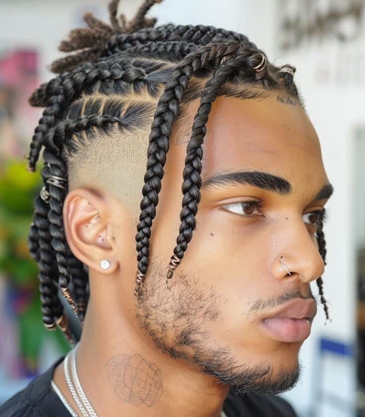 Kiểu Tóc Cornrow Nam Là Gì? Những Kiểu Tóc Tết Cornrow Nam Đẹp