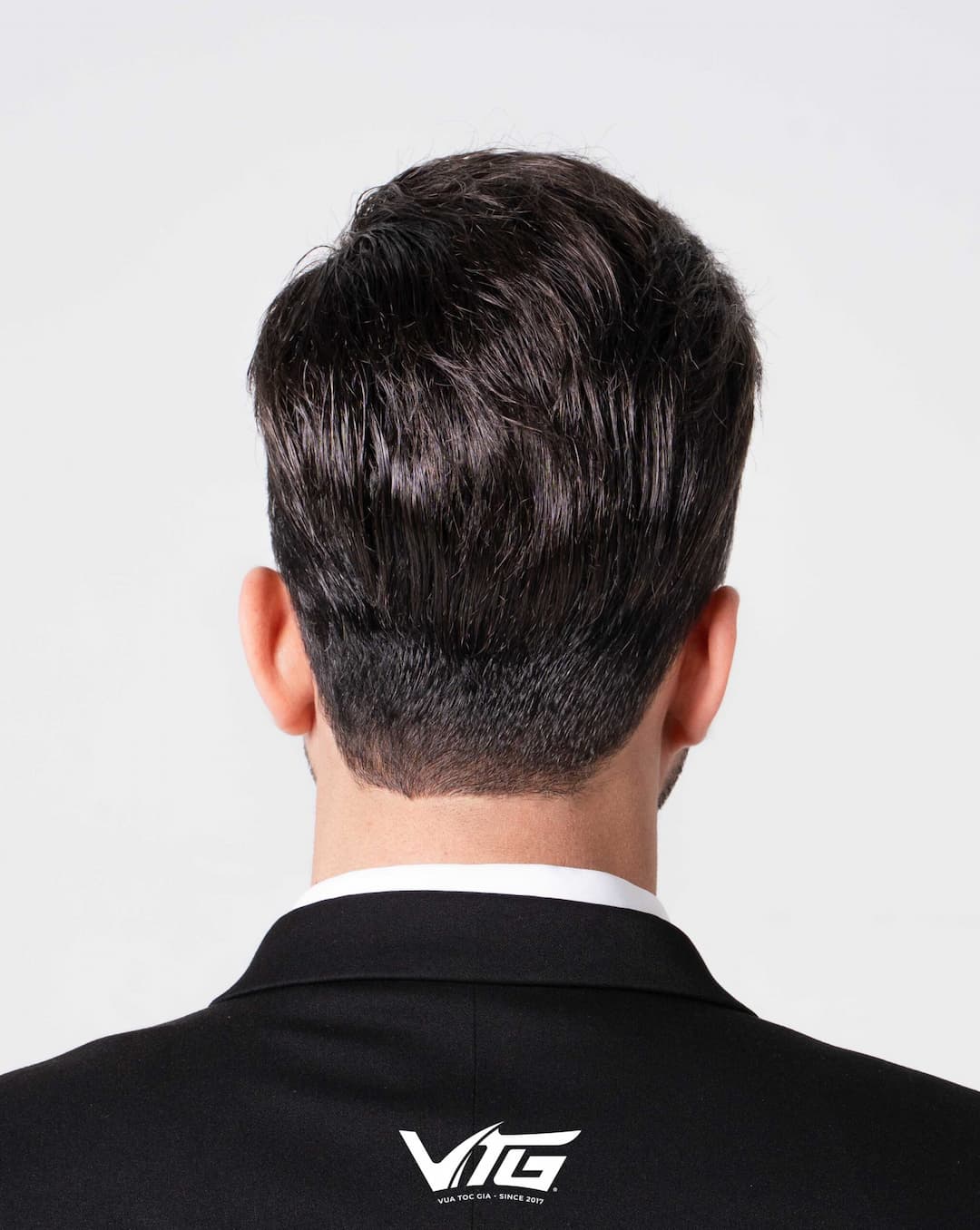 Tóc giả nam Undercut cho tóc hói làm từ tóc thật