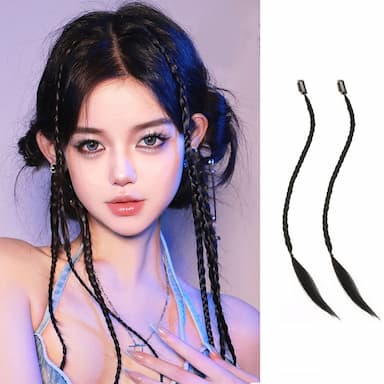 7 Kiểu Tóc Giả Thắt Bím Cực Slay Bắt Trend Như Các Chị Đẹp Douyin