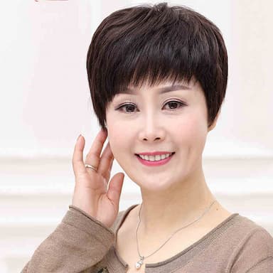 Tóc Giả Ngắn Trung Niên: Giải Pháp Trẻ Trung, Tự Nhiên Cho Phụ Nữ Hiện Đại
