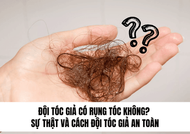 Đội Tóc Giả Có Rụng Tóc Không? Cách Đội An Toàn, Không Hại Tóc | VTG Hair