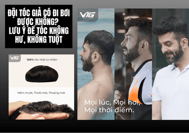 Đội Tóc Giả Có Đi Bơi Được Không? Lưu Ý Để Tóc Không Hư, Không Tuột