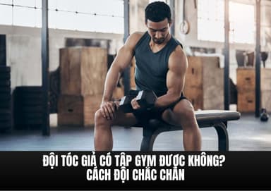 Đội Tóc Giả Có Tập Gym Được Không? Cách Đội Chắc Chắn | VTG Hair