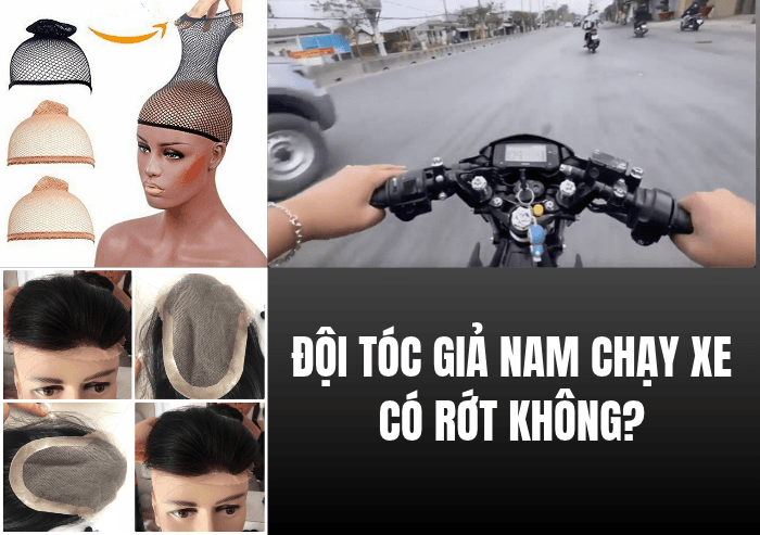 Đội Tóc Giả Nam Chạy Xe Có Rớt Không? Bí Quyết Giữ Tóc Chắc Chắn Khi Đi Gió Lớn
