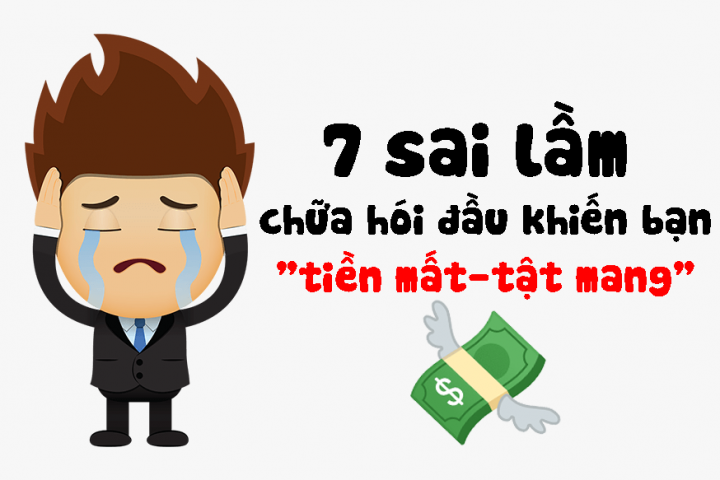 Tiết lộ 7 sai lầm chữa hói đầu khiến bạn mất tiền vô ích
