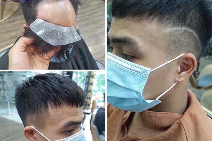 Tạo Kiểu Mohican Bằng Tóc Giả Nam