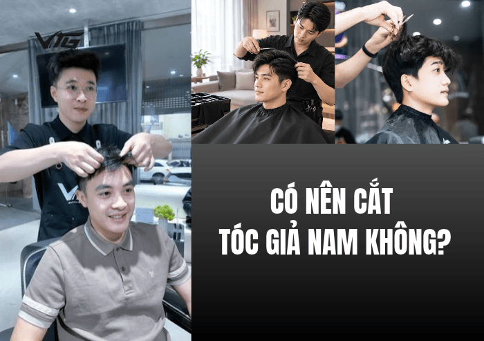 Có Nên Cắt Tóc Giả Nam Không? Tóc Giả Nam Có Cắt Layer, Cắt Mái Được Không?